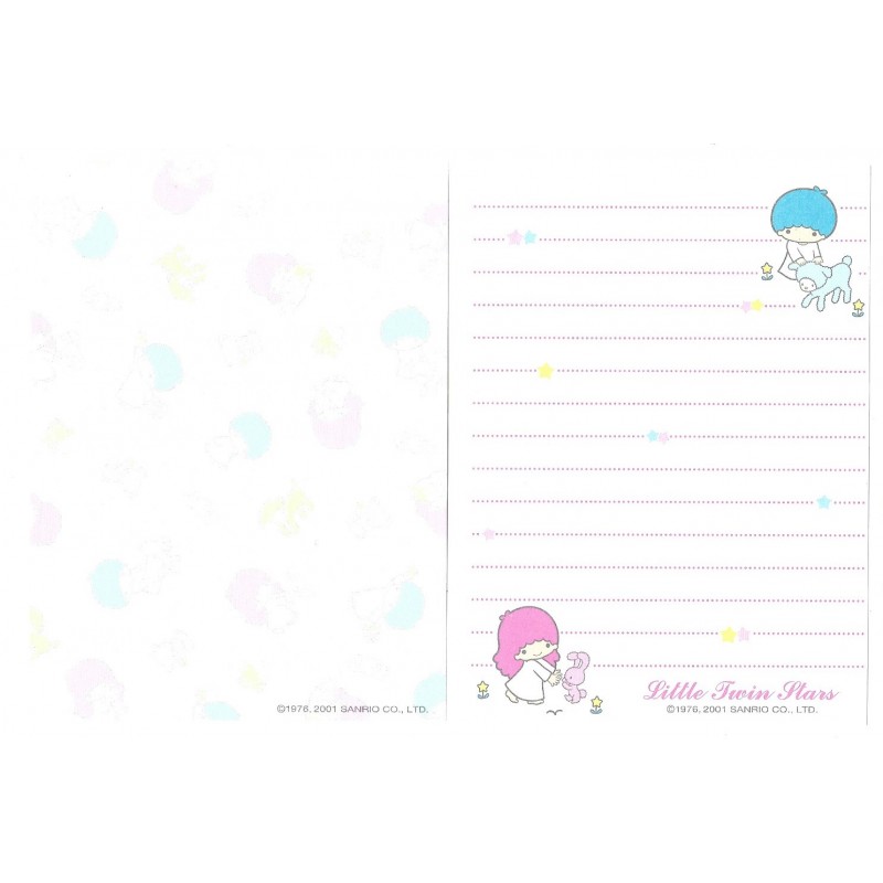 Ano 2001. Kit 2 Notas Little Twin Stars R&A Sanrio