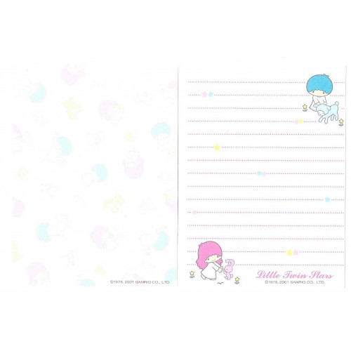 Ano 2001. Kit 2 Notas Little Twin Stars R&A Sanrio