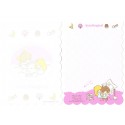 Ano 2003. Kit 2 Notas Little Twin Stars Snips Sanrio