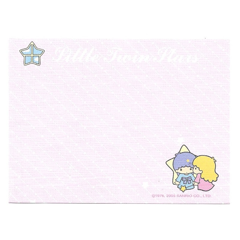 Ano 2005. NOTA Little Twin Stars CRS Sanrio