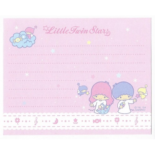 Ano 2004. NOTA Little Twin Stars CRS Sanrio