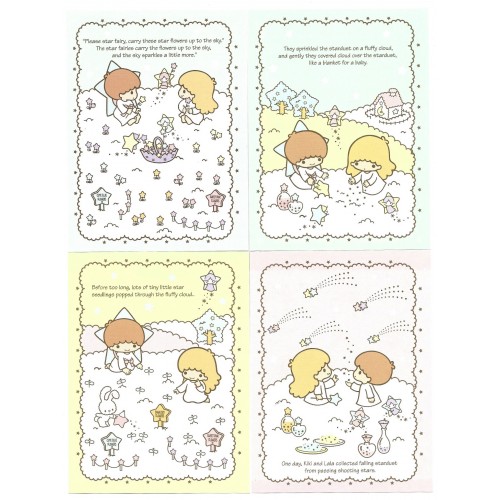 Ano 2006. Kit 8 NOTAS Little Twin Stars Sanrio