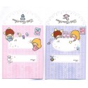 Ano 2005. Kit 2 NOTAS Little Twin Stars MAIL Sanrio