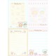 Ano 2008. Kit 4 NOTAS Little Twin Stars Bear Sanrio