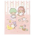 Ano 2008. Kit 2 NOTAS Little Twin Stars Cupcake Sanrio