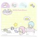 Ano 2009. Kit 4 NOTAS Little Twin Stars ABAS Sanrio