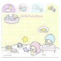 Ano 2009. Kit 4 NOTAS Little Twin Stars ABAS Sanrio