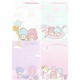 Ano 2009. Kit 12 NOTAS Little Twin Stars Sanrio