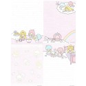 Ano 2008. Kit 4 NOTAS Little Twin Stars Join Us Sanrio