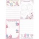 Ano 2009. Kit 4 NOTAS Little Twin Stars K4 Sanrio