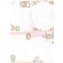 Ano 2010. Kit 4 NOTAS Little Twin Stars Friends2 Sanrio