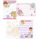 Ano 2012. Kit 8 NOTAS Little Twin Stars2 Sanrio