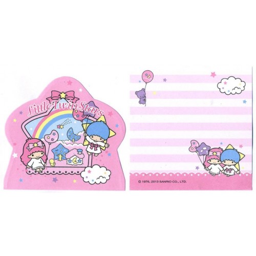 Ano 2013. Kit 3 NOTAS Little Twin Stars Sanrio