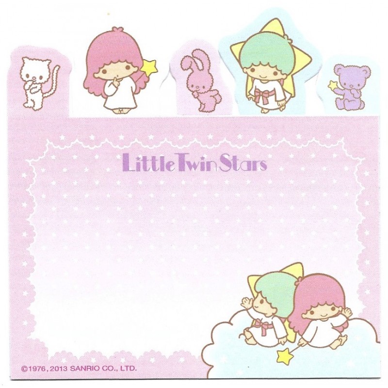 Ano 2013. Kit 5 NOTAS Little Twin Stars ABAS Sanrio