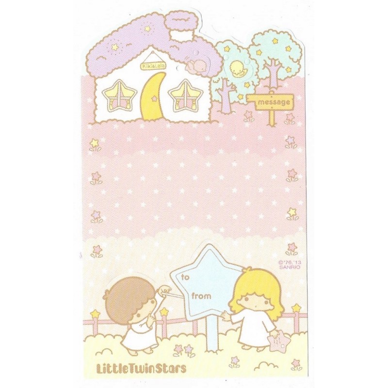 Ano 2015. NOTA DOBRÁVEL Little Twin Stars Sanrio