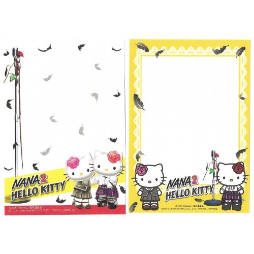 Ano 2006. Kit 2 Notas GOTOCHI Kitty NANA 2 Sanrio