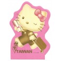 Ano 2008. Nota HELLO Kitty TAIWAN Sanrio