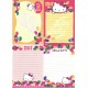 Ano 2009. Kit 4 Notas Hello Kitty Jelly Belly Sanrio