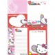 Ano 2009. Kit 4 Notas Hello Kitty Tennis Sanrio