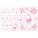 Ano 2007. Kit 2 Notas Hello Kitty Morangos Sanrio