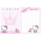 Ano 2006. Kit 2 Notinhas Hello Kitty & POODLE Sanrio