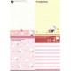 Ano 2008. Kit 4 Notas Hello Kitty & Bird Sanrio