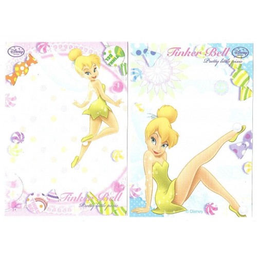 Kit 2 MEMOS Importados Tinker Bell Pretty Little Pixie Disney