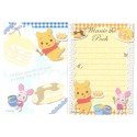 Kit 2 MEMOS Importados Winnie The Pooh Disney