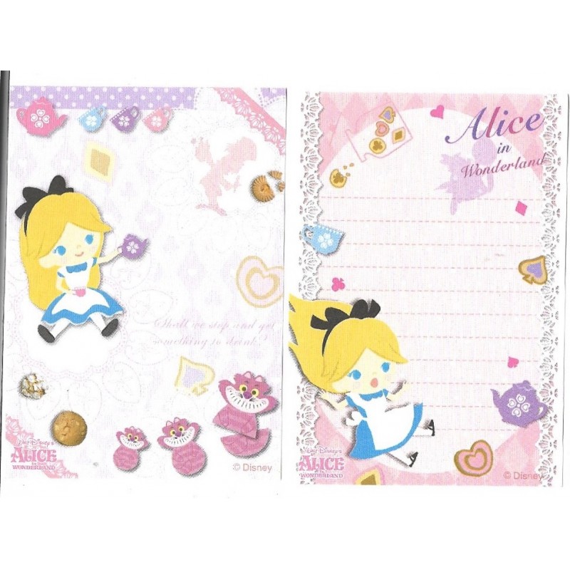 Kit 2 MEMOS Importados Alice Disney Sun-Star