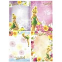 Kit 4 NOTAS Tinker Bell Disney Sun-Star