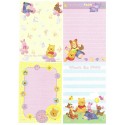 Kit 4 NOTAS Winnie The Pooh Disney Sun-Star