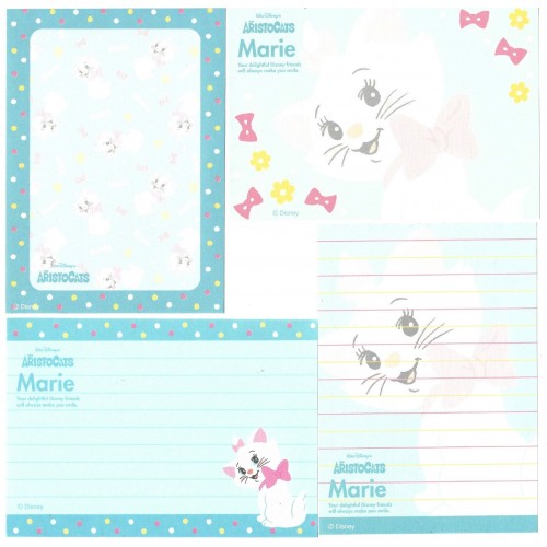 Kit 4 Notas The Aristocats Marie Disney