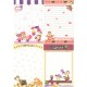 Kit 12 NOTAS Importadas Chip'n Dale We Love Clarice Disney Japan