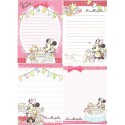 Kit 4 Notas Minnie & Cuddly Bear Sony Disney