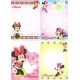 Kit 4 NOTAS Minnie Disney