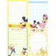 Kit 6 NOTAS Mickey & Friends Disney