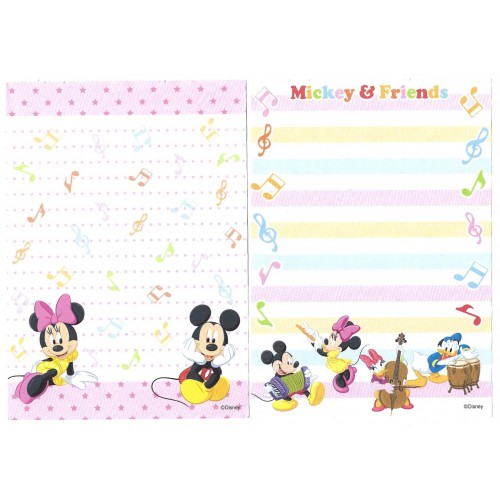 Kit 6 NOTAS Mickey & Friends Disney