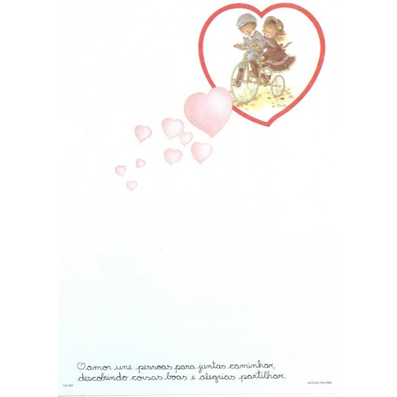 Papel de Carta Fofura 05