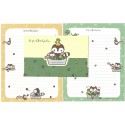 Ano 2000. Conjunto de Papel de Carta Landry's House Vintage Sanrio