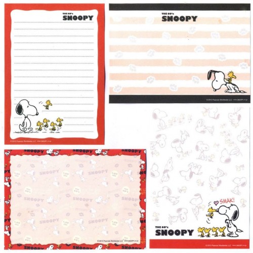 Ano 2013. Kit 4 Notas The 60's SNOOPY and Woodstock CVM