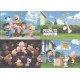 Ano 2015. Kit 8 Notas PEANUTS Movie