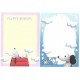 Kit 2 Notas Fluffy SNOOPY 2 Hallmark