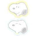 Kit 4 Notas Grandes Recortadas Die-Cut Vintage Snoopy