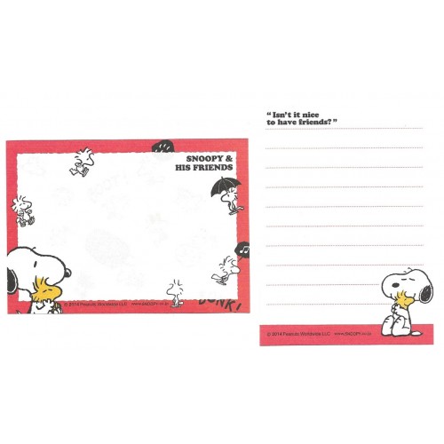 Ano 2014. Kit 2 MEMOS SNOOPY & His Friends CVM