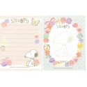 Kit 2 MEMOS SNOOPY Flowers