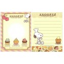 Kit 2 MEMOS SNOOPY Cupcake Shop