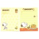 Kit 2 MEMOS Snoopy Sweet Honey Shines