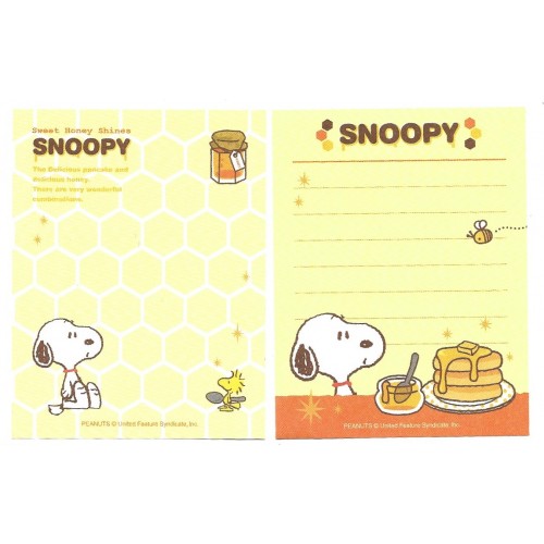 Kit 2 MEMOS Snoopy Sweet Honey Shines