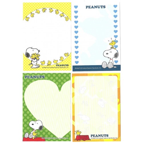 Kit 12 MEMOS Peanuts