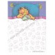 Conjunto Papel de Carta & Notelete Garfield Cat Naps 1 Paws